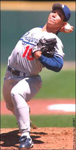 Dodgers P Hideo Nomo